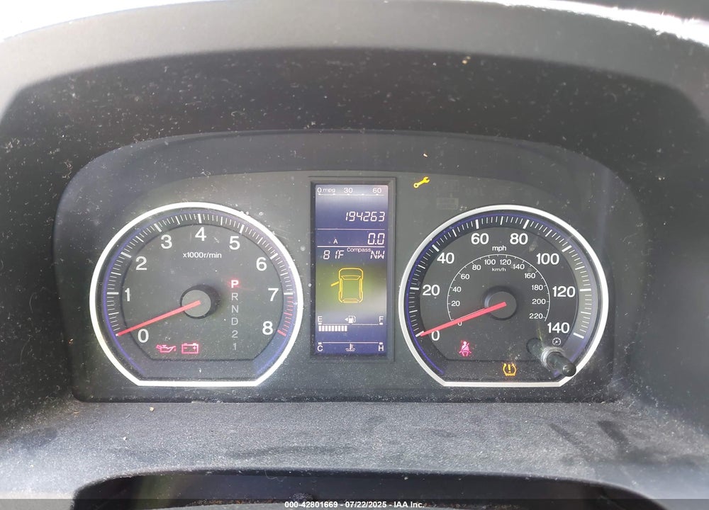 2011 HONDA CR-V VIN: 5J6RE4H5XBL016850