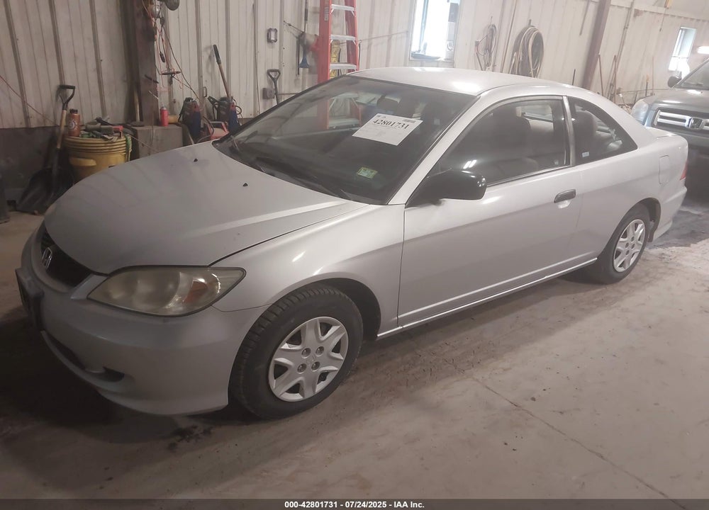 2005 HONDA CIVIC VP VIN: 1HGEM21165L069117