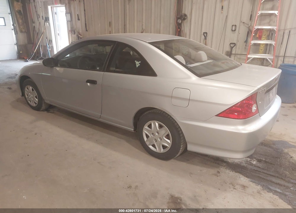 2005 HONDA CIVIC VP VIN: 1HGEM21165L069117