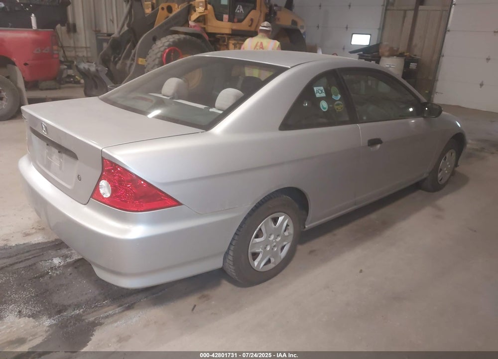 2005 HONDA CIVIC VP VIN: 1HGEM21165L069117