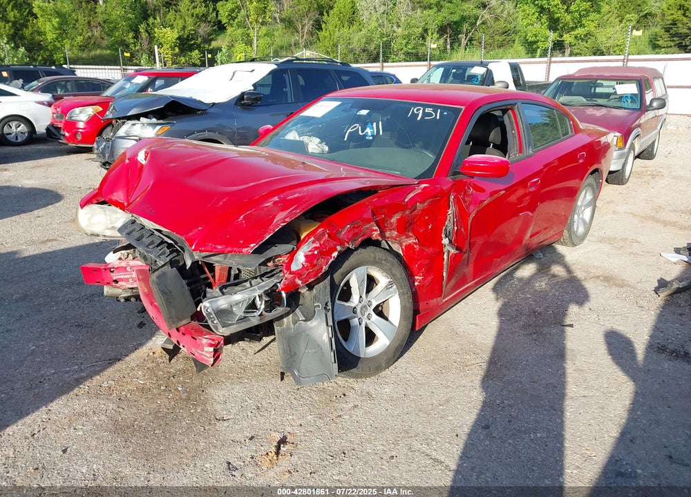 2012 DODGE CHARGER VIN: 2C3CDXBG7CH281951