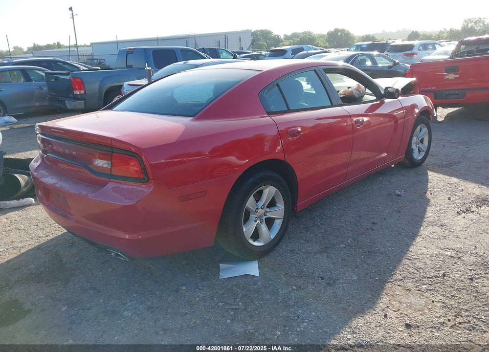 2012 DODGE CHARGER VIN: 2C3CDXBG7CH281951