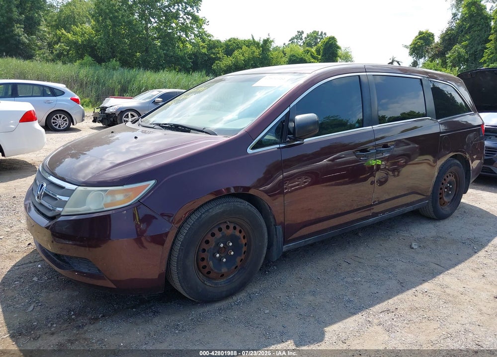 2011 HONDA ODYSSEY LX VIN: 5FNRL5H29BB057903