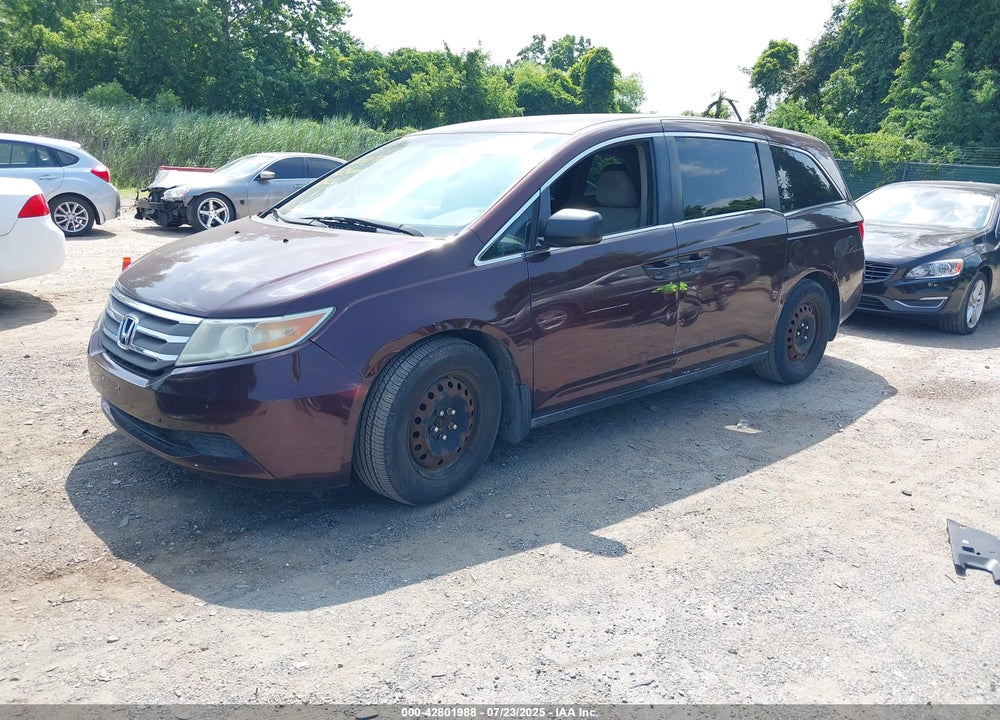 2011 HONDA ODYSSEY LX VIN: 5FNRL5H29BB057903