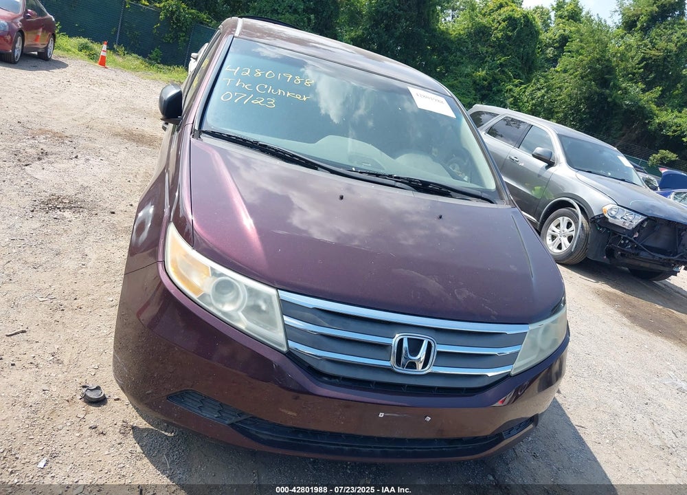 2011 HONDA ODYSSEY LX VIN: 5FNRL5H29BB057903