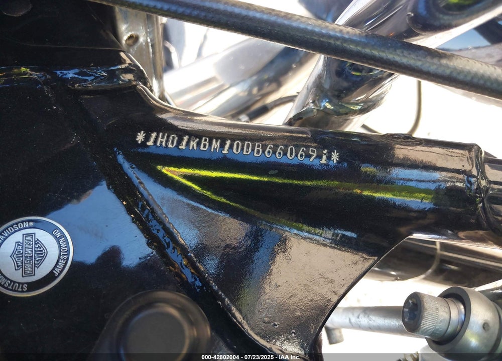 2013 HARLEY-DAVIDSON FLHX STREET GLIDE VIN: 1HD1KBM10DB660691