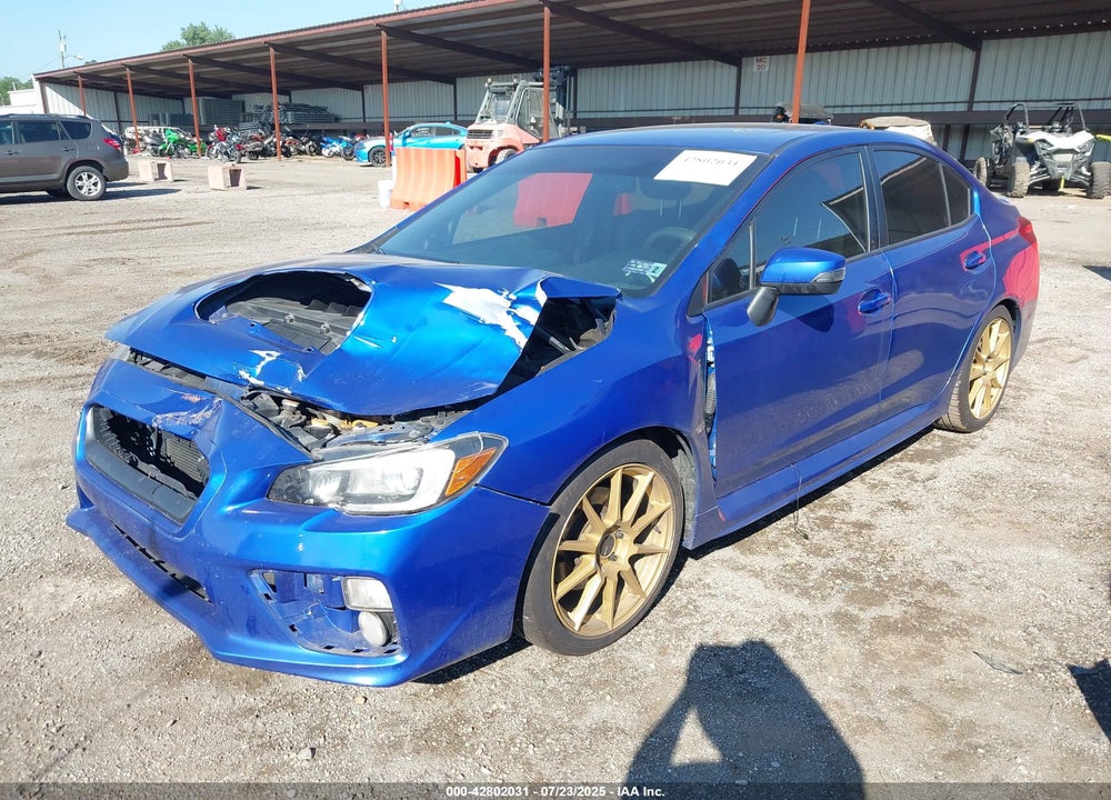 2016 SUBARU WRX VIN: JF1VA1L65G9808767