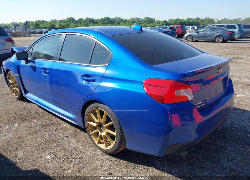 2016 SUBARU WRX VIN: JF1VA1L65G9808767