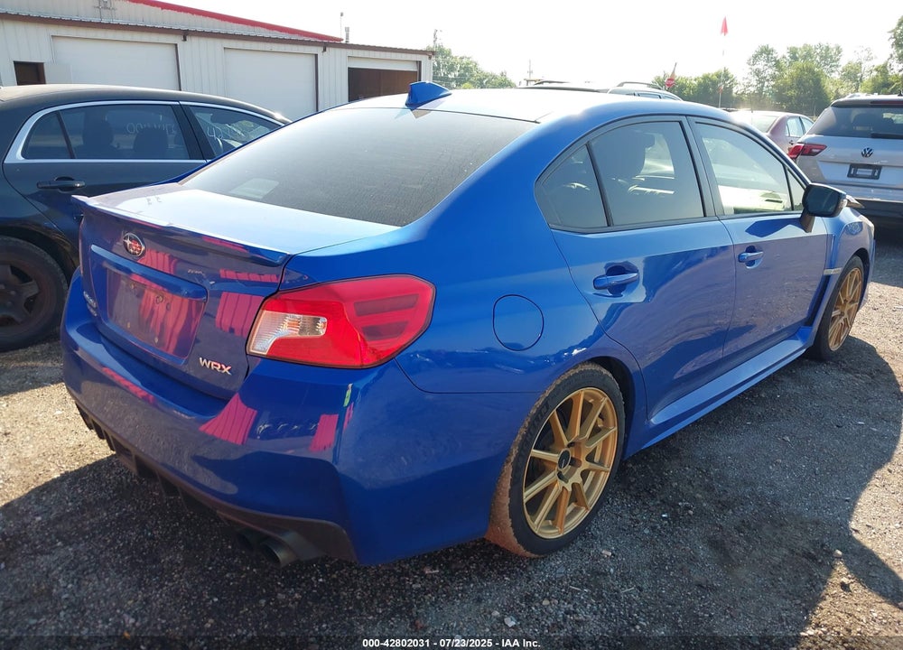 2016 SUBARU WRX VIN: JF1VA1L65G9808767