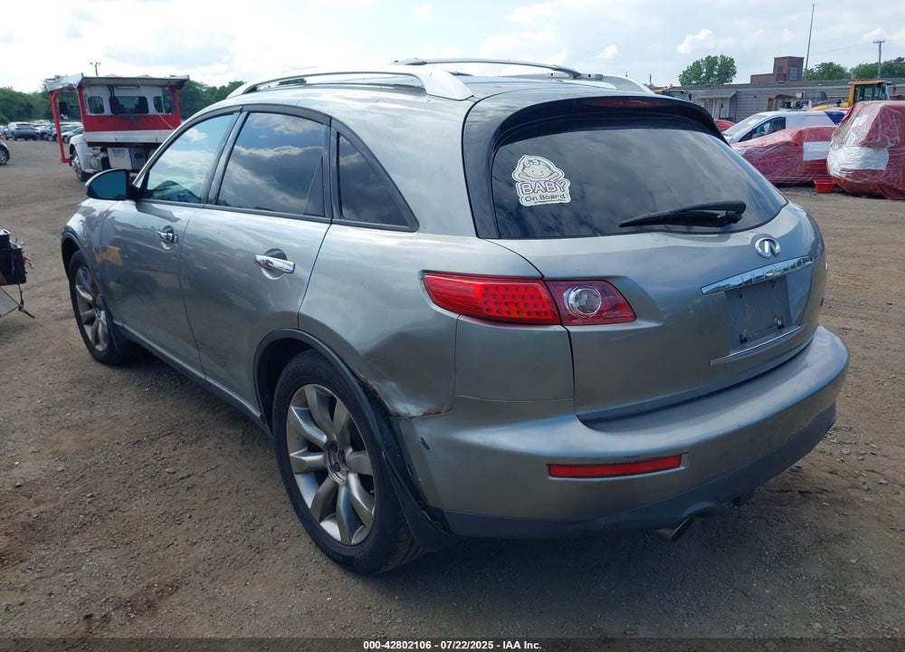 2004 INFINITI FX45 VIN: JNRBS08W14X402537