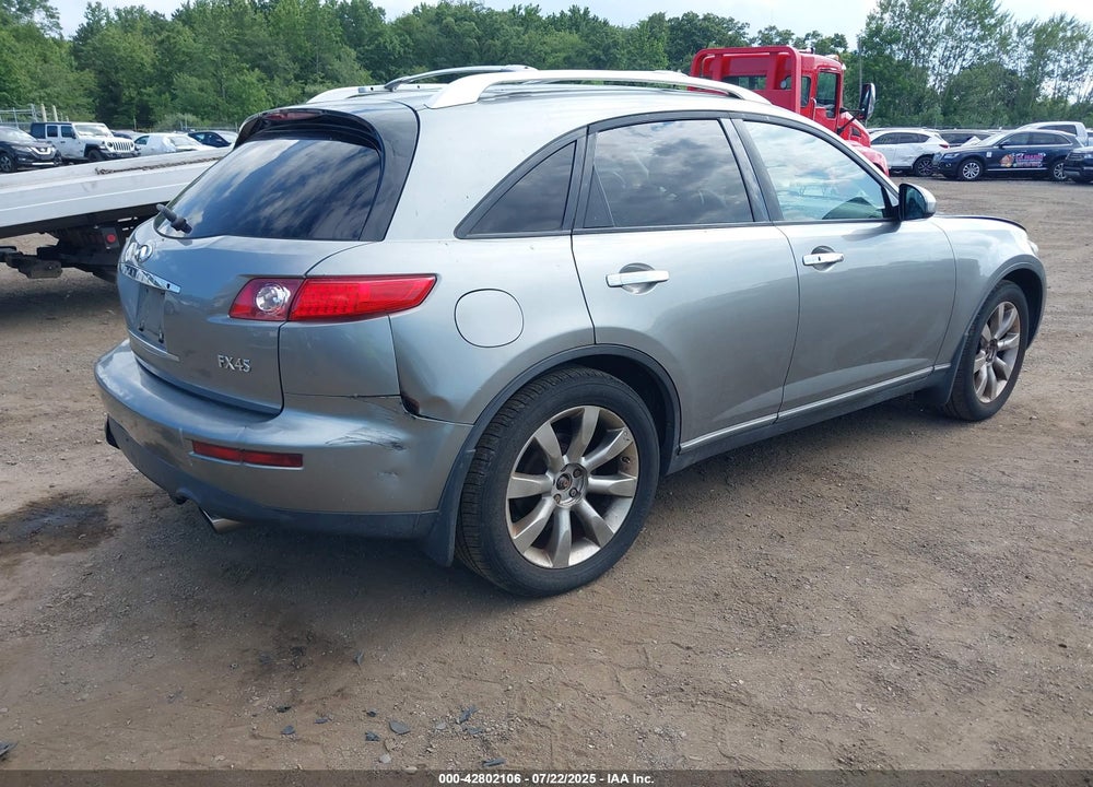 2004 INFINITI FX45 VIN: JNRBS08W14X402537