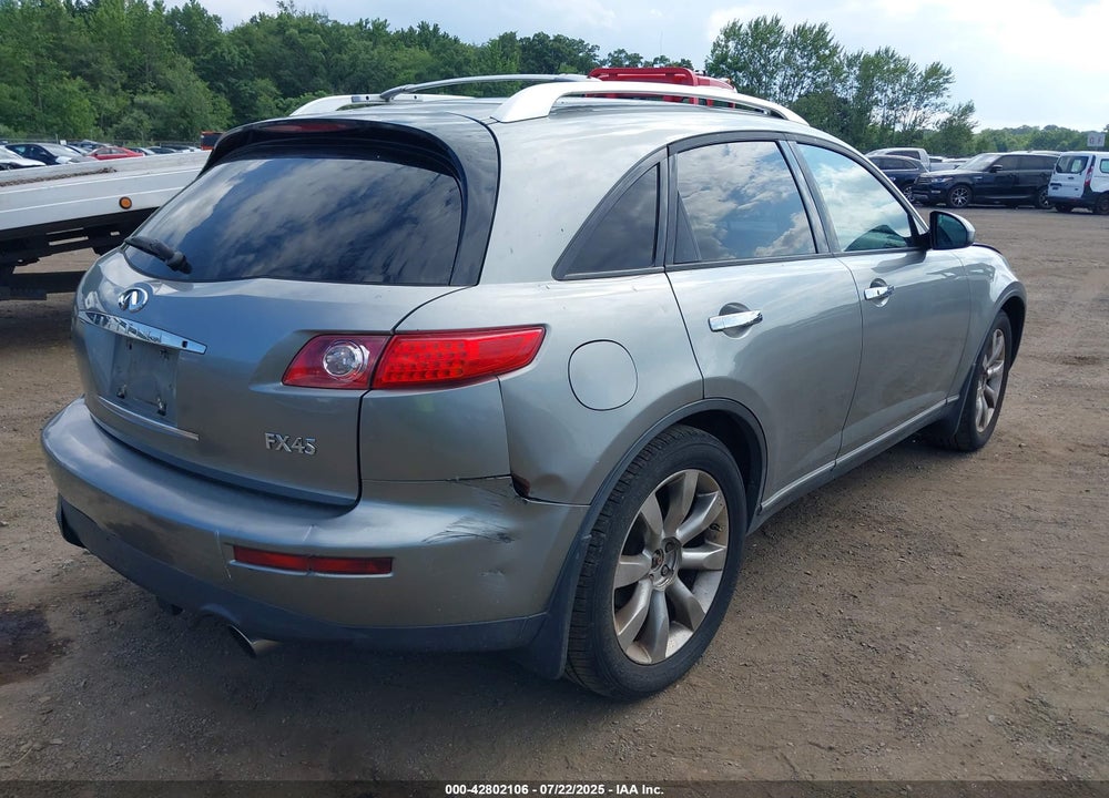 2004 INFINITI FX45 VIN: JNRBS08W14X402537