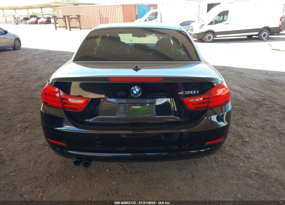 2017 BMW 4 SERIES VIN: WBA4U7C33H5H19925