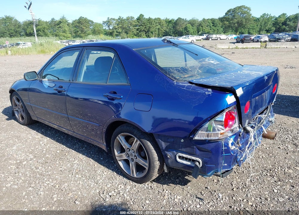 2001 LEXUS IS 300 VIN: JTHBD182110009055