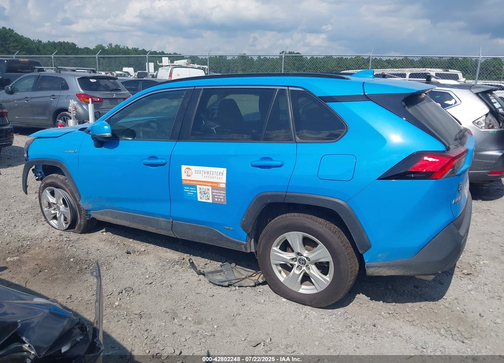 2021 TOYOTA RAV4 HYBRID VIN: 4T3RWRFVXMU035059