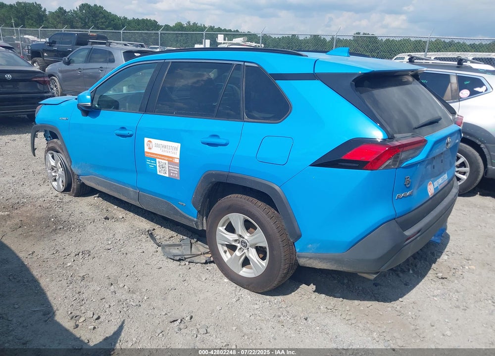 2021 TOYOTA RAV4 HYBRID VIN: 4T3RWRFVXMU035059
