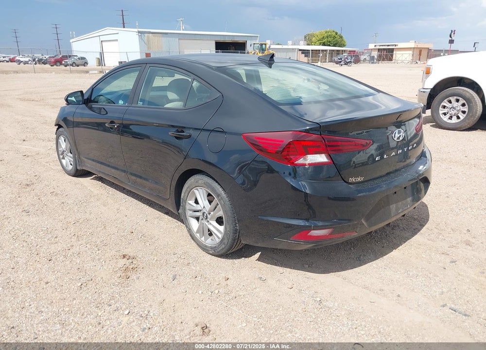 2019 HYUNDAI ELANTRA VIN: KMHD84LF7KU843153