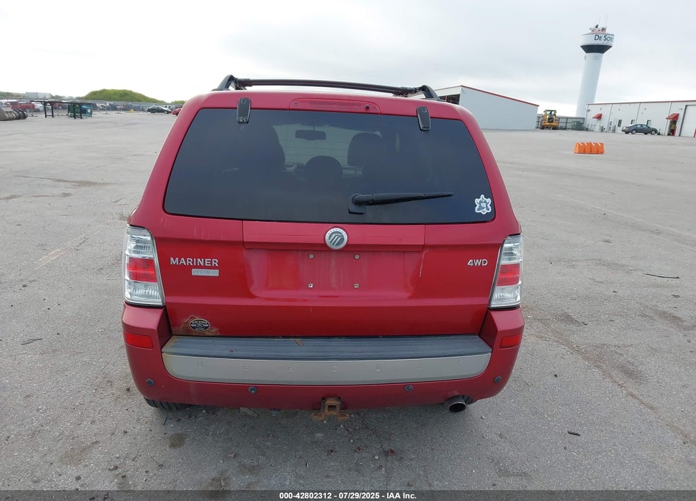 2009 MERCURY MARINER VIN: 4M2CU97G29KJ01254