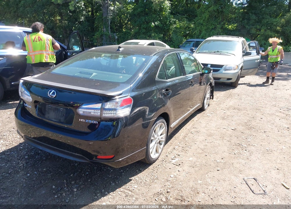 2010 LEXUS HS VIN: JTHBB1BA9A2013901