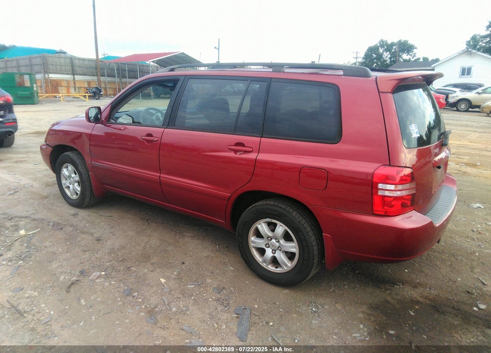 2002 TOYOTA HIGHLANDER VIN: JTEHF21A220062289