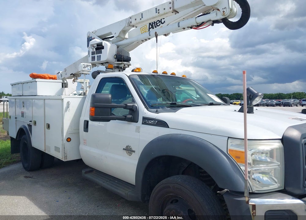 2013 FORD F-550 CHASSIS XL VIN: 1FDUF5HT3DEB53634