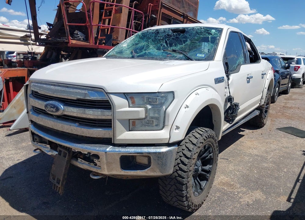 2016 FORD F-150 LARIAT VIN: 1FTEW1EF6GKE93401