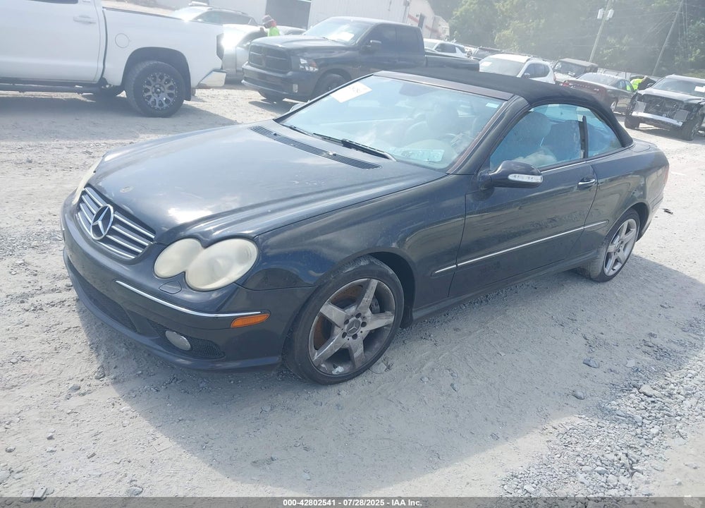 2005 MERCEDES-BENZ CLK 500 VIN: WDBTK75J55F123703
