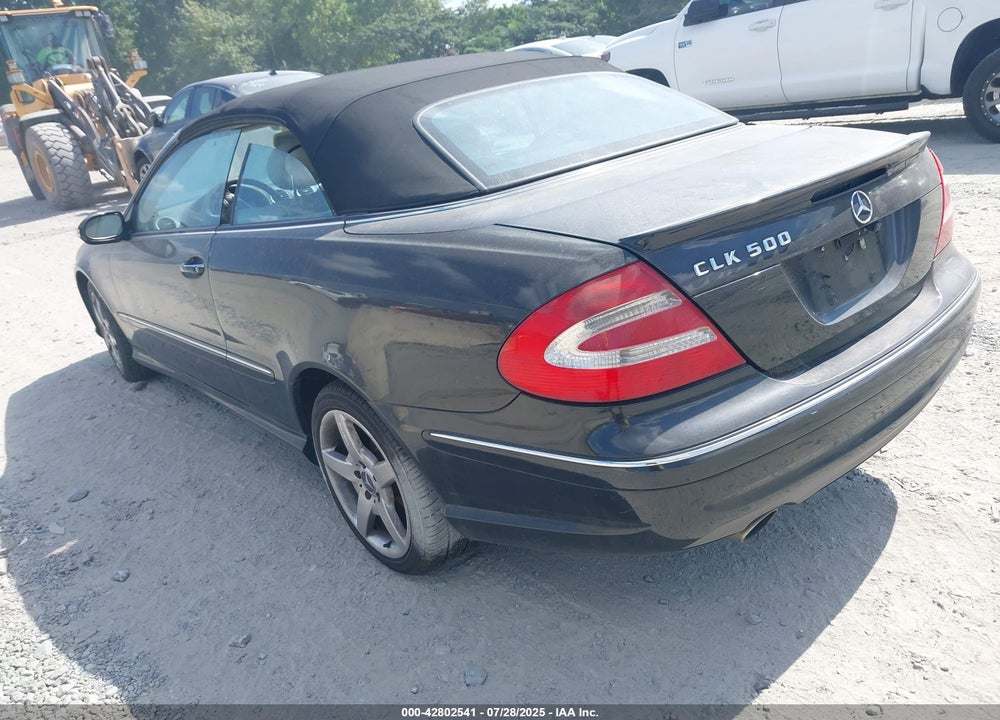 2005 MERCEDES-BENZ CLK 500 VIN: WDBTK75J55F123703