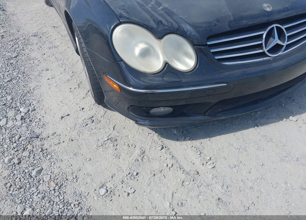 2005 MERCEDES-BENZ CLK 500 VIN: WDBTK75J55F123703