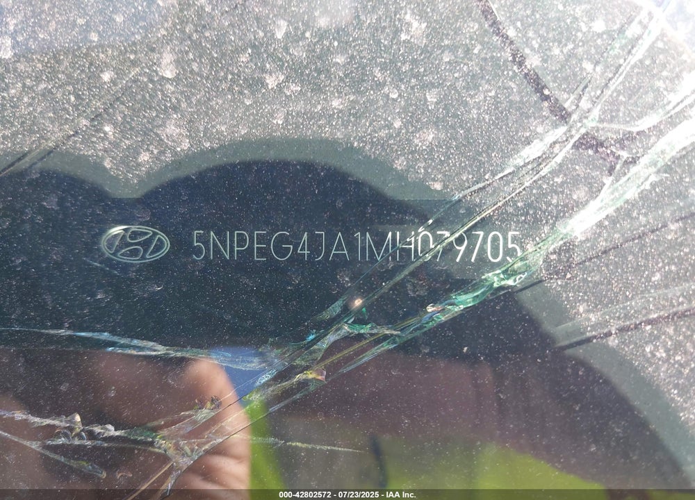 2021 HYUNDAI SONATA SE VIN: 5NPEG4JA1MH079705