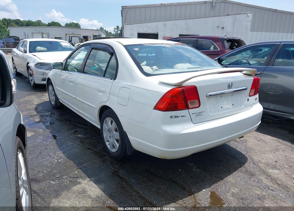 2002 HONDA CIVIC EX VIN: 1HGES26762L079824