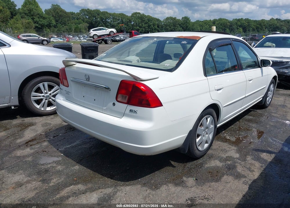 2002 HONDA CIVIC EX VIN: 1HGES26762L079824