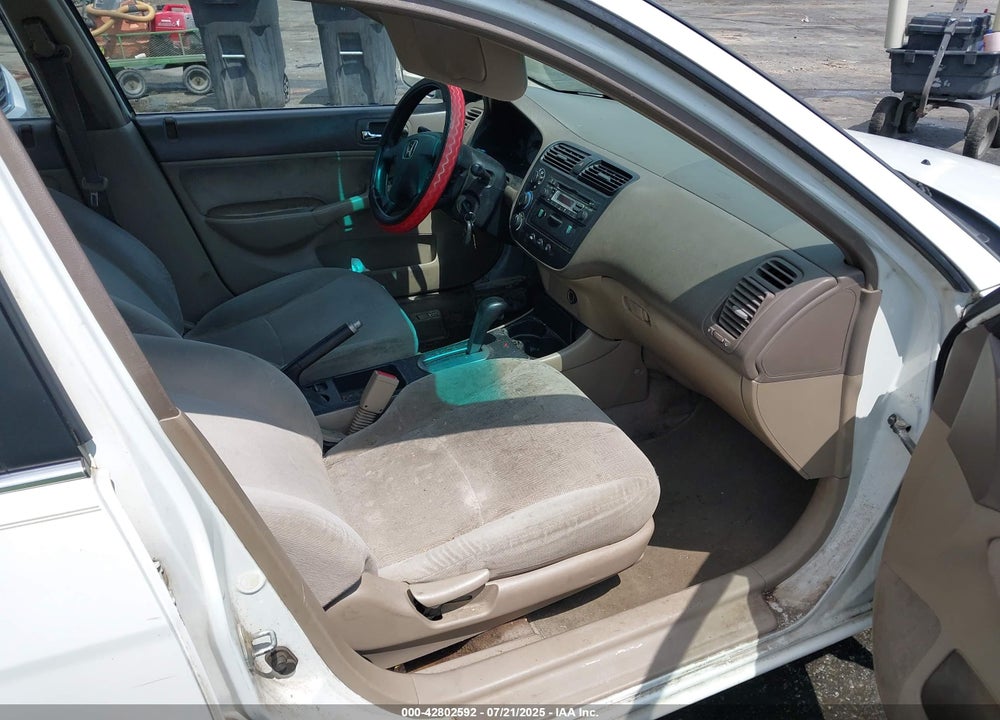 2002 HONDA CIVIC EX VIN: 1HGES26762L079824