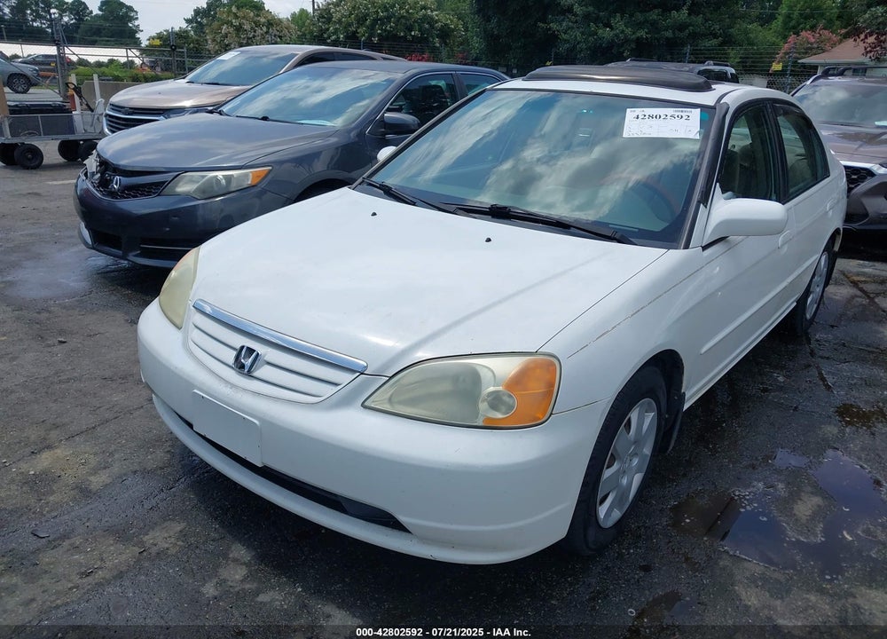 2002 HONDA CIVIC EX VIN: 1HGES26762L079824