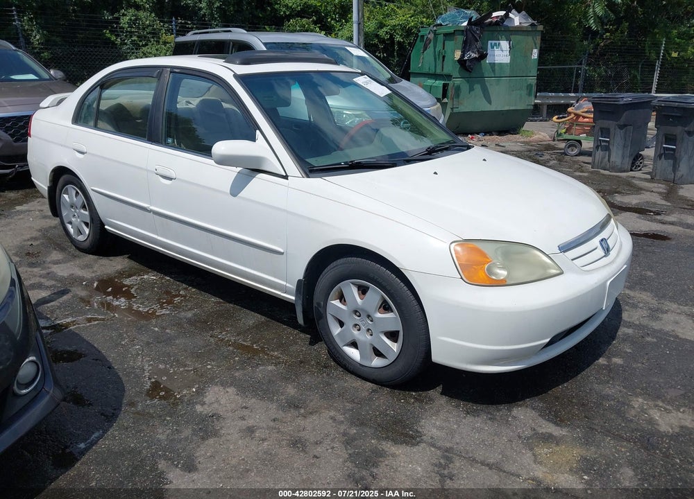 2002 HONDA CIVIC EX VIN: 1HGES26762L079824