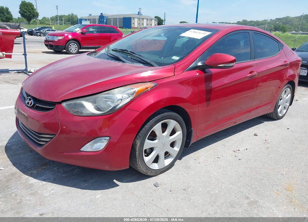2013 HYUNDAI ELANTRA VIN: KMHDH4AE7DU513820