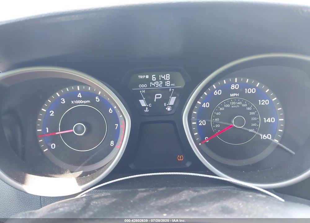 2013 HYUNDAI ELANTRA VIN: KMHDH4AE7DU513820