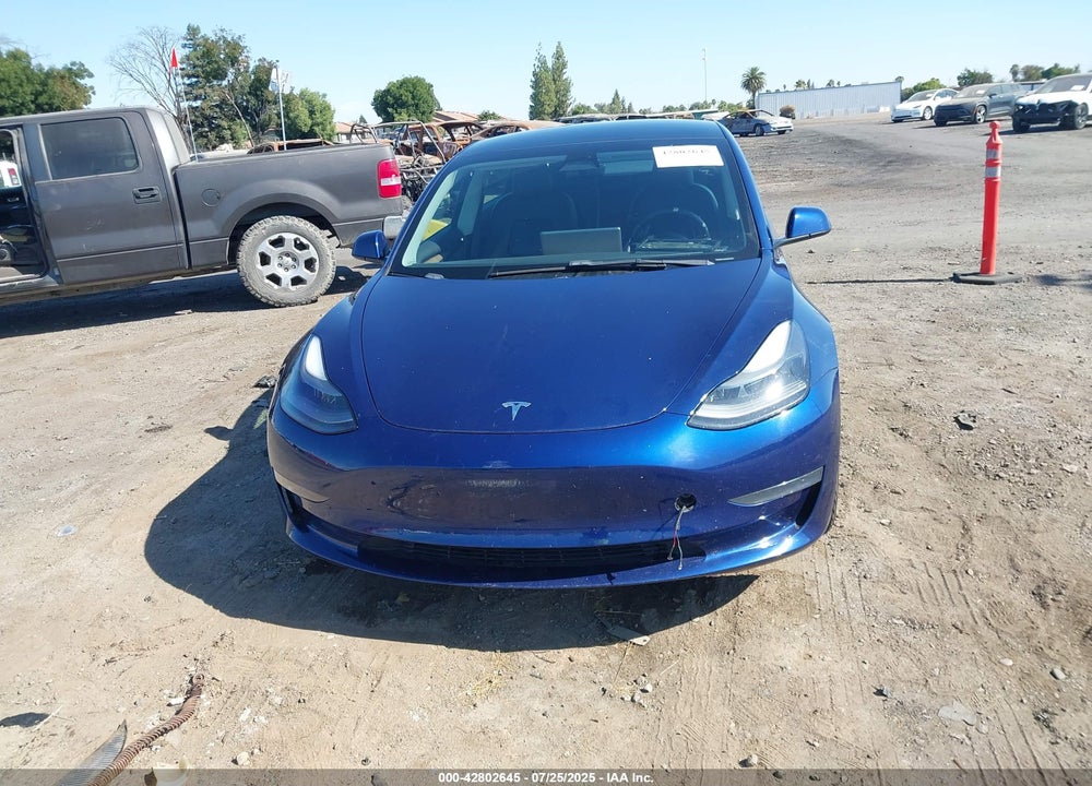 2022 TESLA MODEL 3 LONG RANGE DUAL MOTOR ALL-WHEEL DRIVE VIN: 5YJ3E1EBXNF187545