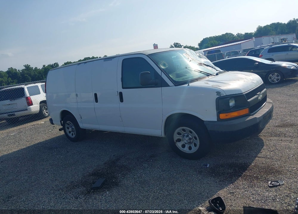 2009 CHEVROLET EXPRESS 1500 WORK VAN VIN: 1GCFG15X191133651