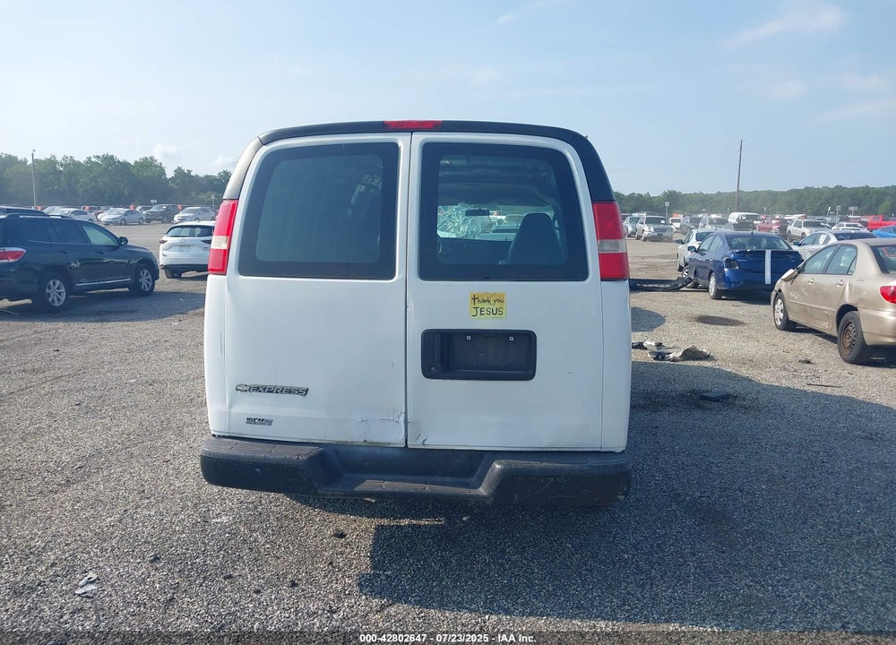 2009 CHEVROLET EXPRESS 1500 WORK VAN VIN: 1GCFG15X191133651