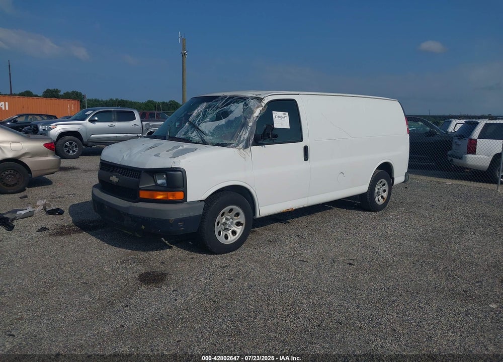 2009 CHEVROLET EXPRESS 1500 WORK VAN VIN: 1GCFG15X191133651