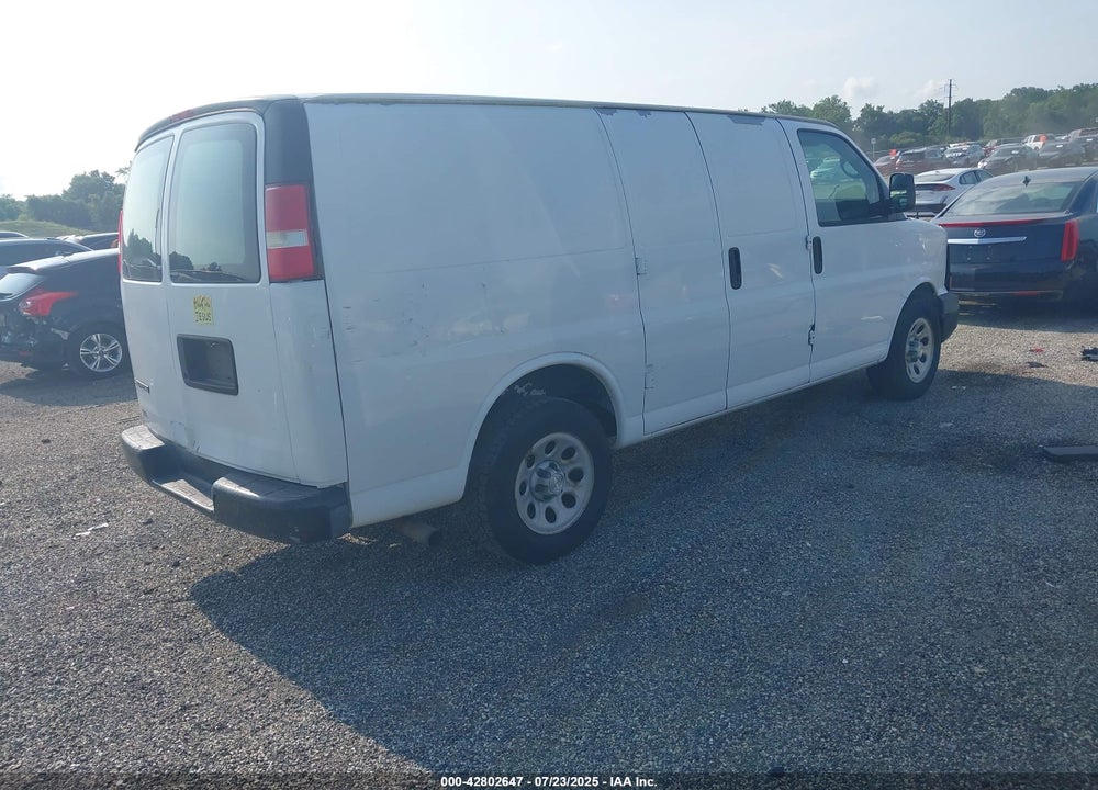 2009 CHEVROLET EXPRESS 1500 WORK VAN VIN: 1GCFG15X191133651