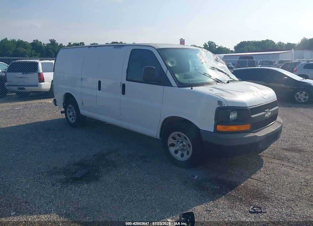 2009 CHEVROLET EXPRESS 1500 WORK VAN VIN: 1GCFG15X191133651