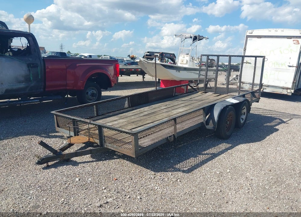 2001 CUSTOM 16' UTILITY TRAILER VIN: BILLOFSALE
