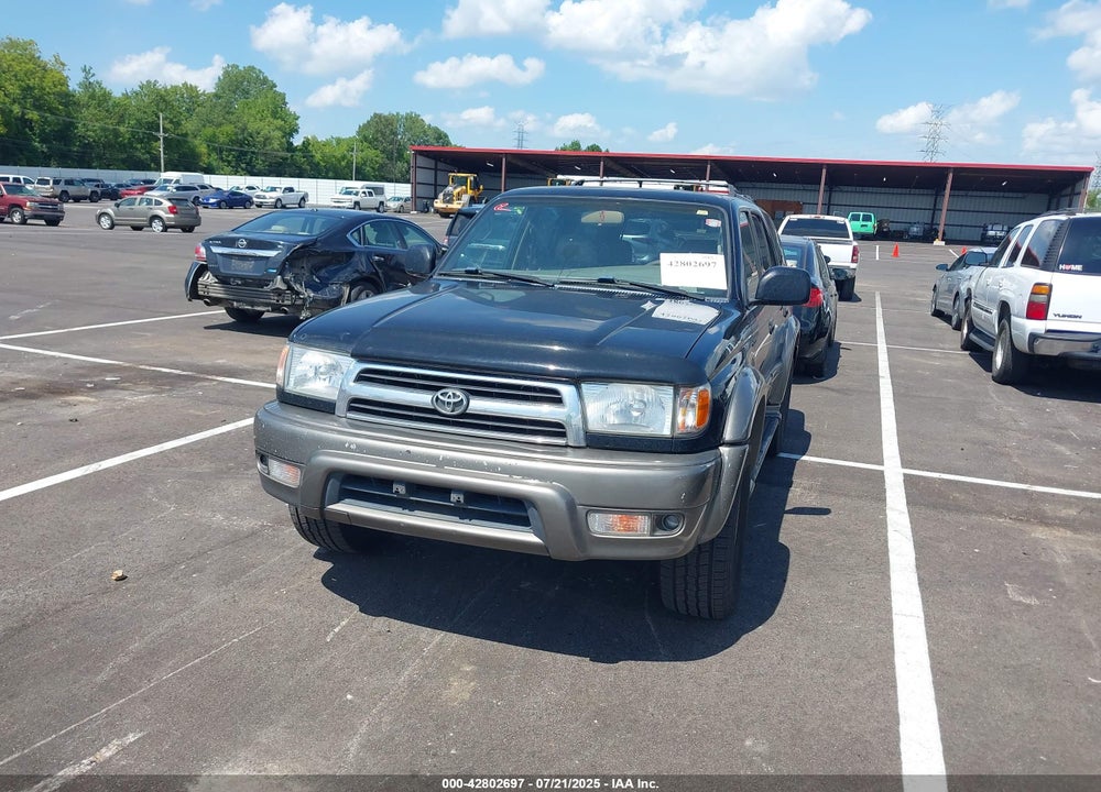 2000 TOYOTA 4RUNNER LIMITED V6 VIN: JT3HN87R2Y9044231