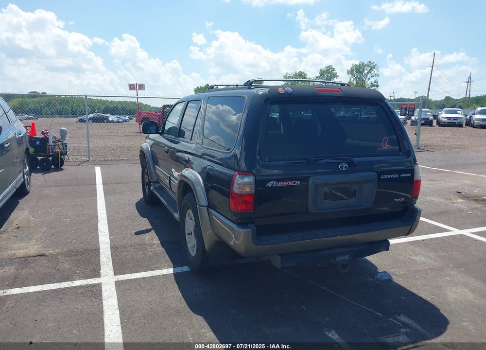 2000 TOYOTA 4RUNNER LIMITED V6 VIN: JT3HN87R2Y9044231