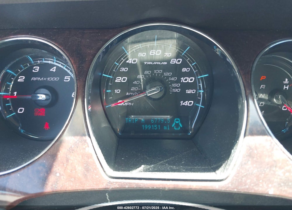 2012 FORD TAURUS VIN: 1FAHP2EW4CG127441