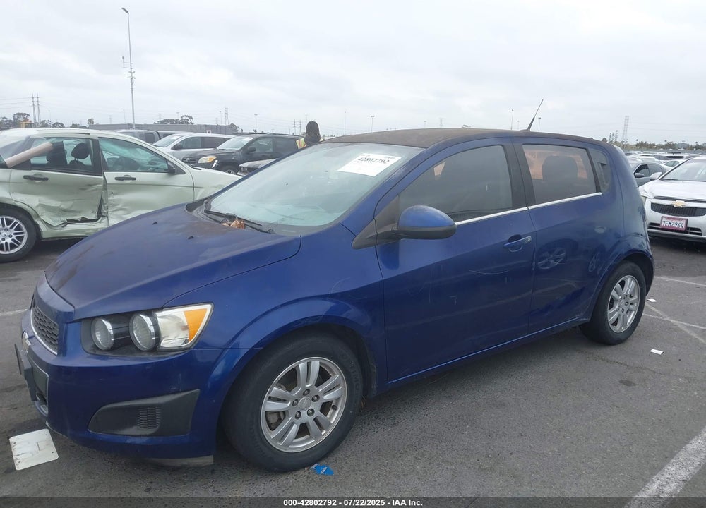 2013 CHEVROLET SONIC VIN: 1G1JC6SG2D4108684