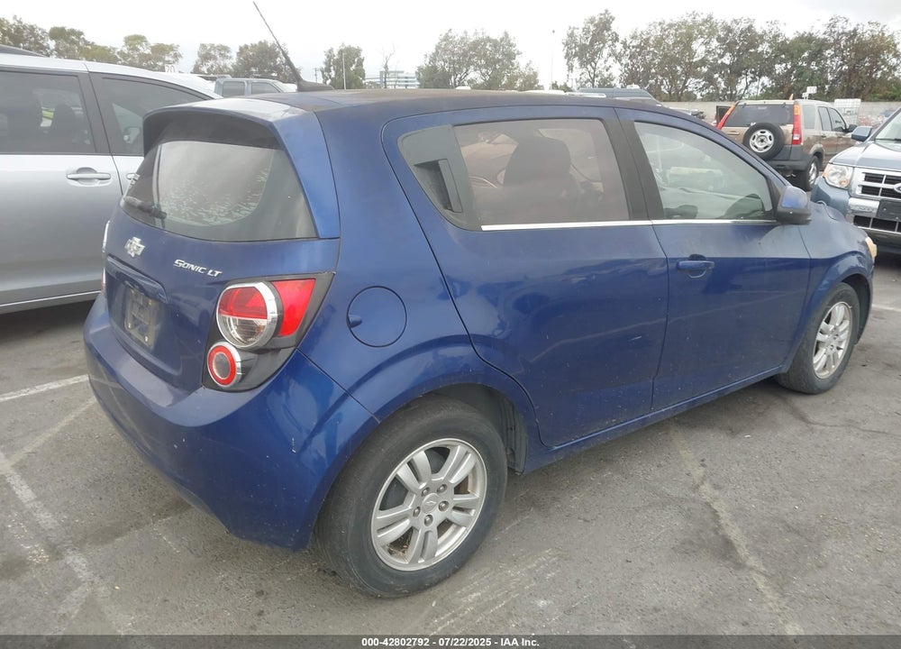 2013 CHEVROLET SONIC VIN: 1G1JC6SG2D4108684