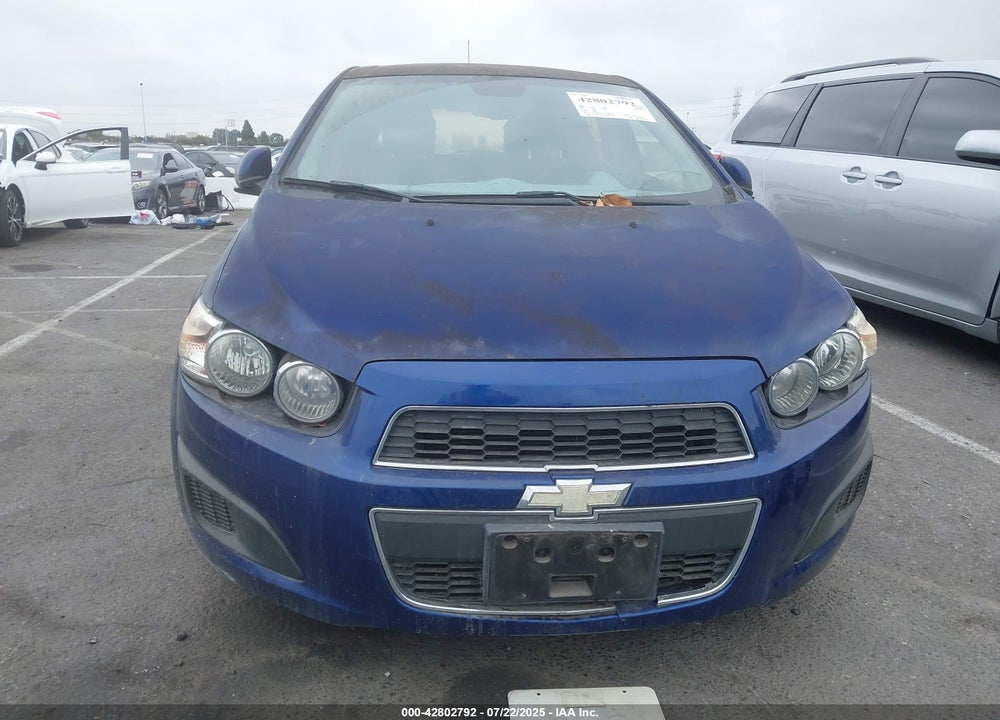 2013 CHEVROLET SONIC VIN: 1G1JC6SG2D4108684